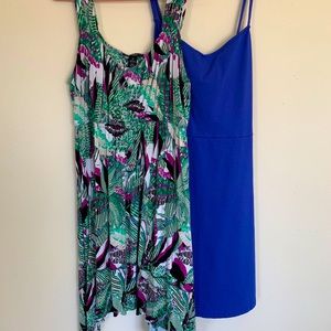 2 Short Tank Dresses for 1 Low Price